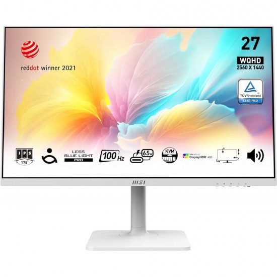 MSI Modern MD272QXPW 27"- IPS-2K-100HZ-1MS (MPRT) HDR 400